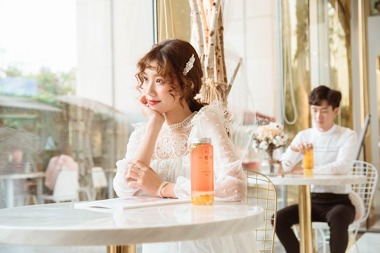 一起茶 I 茶饮模特拍摄（图ZMTg5MjE3MjE2） - 人像摄影 - 站酷设计师AaGan原创素材 - 站酷ZCOOL