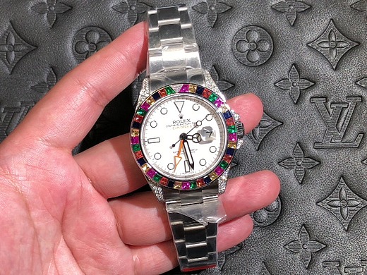 劳力士探险家二代后镶钻惊艳效果