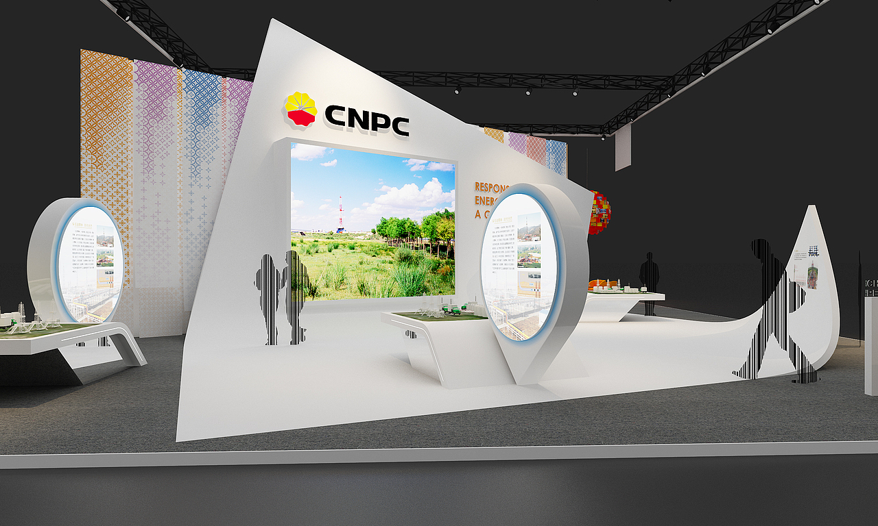 CNPC 中国石油 展位设计（图ZMjY5OTk1NjM2） - 展陈设计 - 站酷设计师SNCreative原创素材 - 站酷ZCOOL