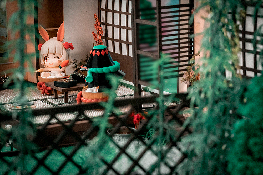 【百鬼幼儿园】温泉系列 q版手办