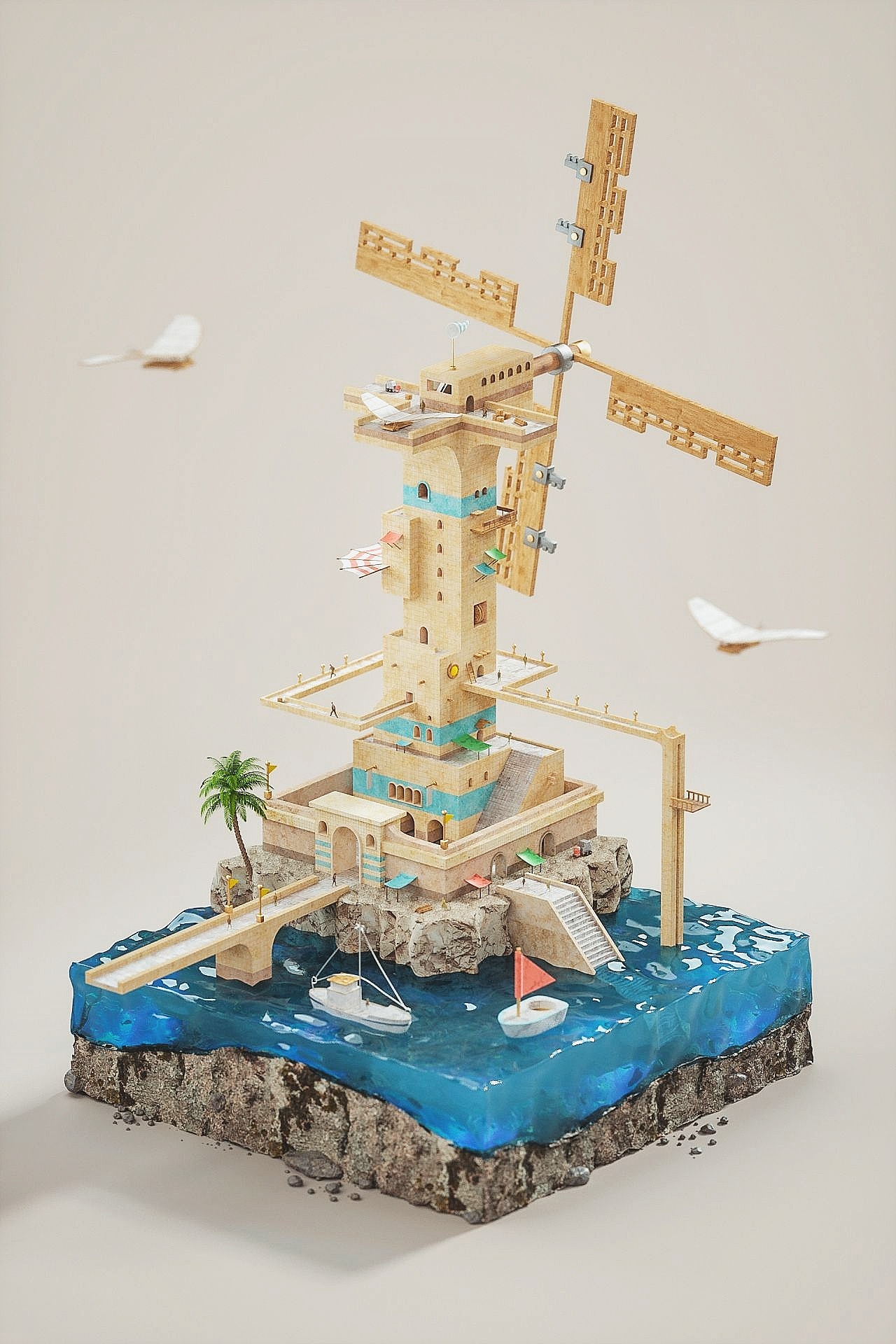 2020 Render Exercise（图ZMjI2NTMzMzY4） - 场景 - 站酷设计师over番茄酱原创素材 - 站酷ZCOOL
