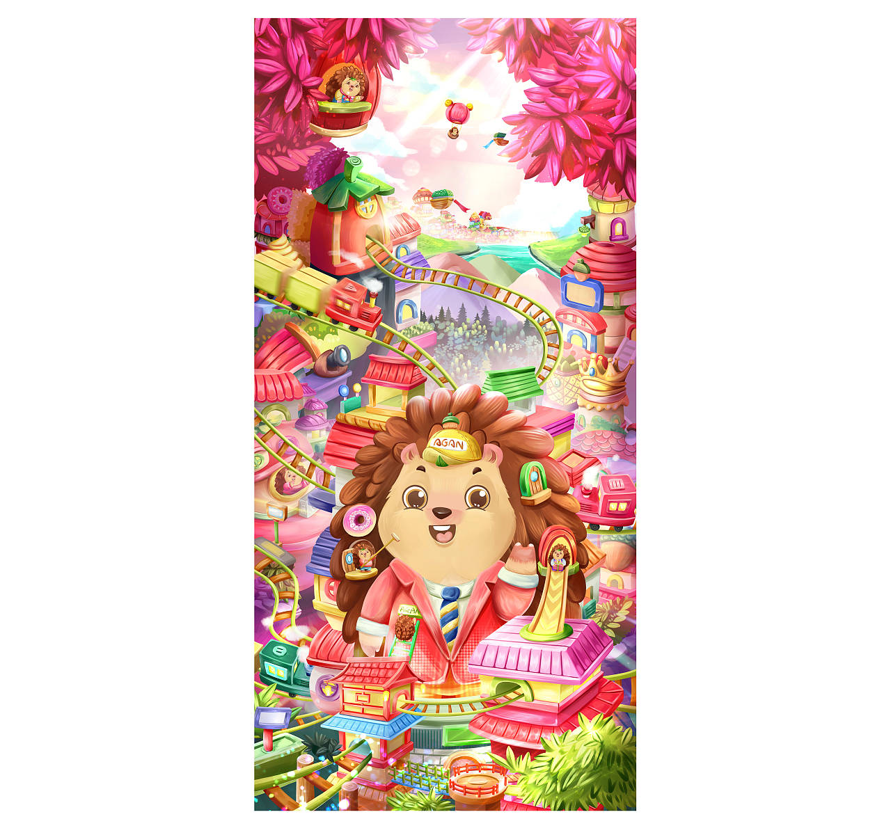 商业插画 第二辑（图ZMjczMzY2OTAw） - 商业插画 - 站酷设计师邓感菠萝原创素材 - 站酷ZCOOL