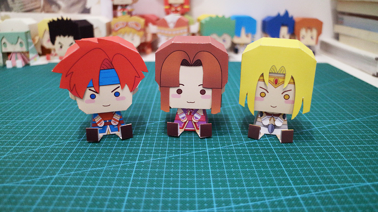 魔力宝贝_纸模型设计（图ZMTM0MjA0MDQw） - 其他手工艺 - 站酷设计师纸模设计师JENTC原创素材 - 站酷ZCOOL