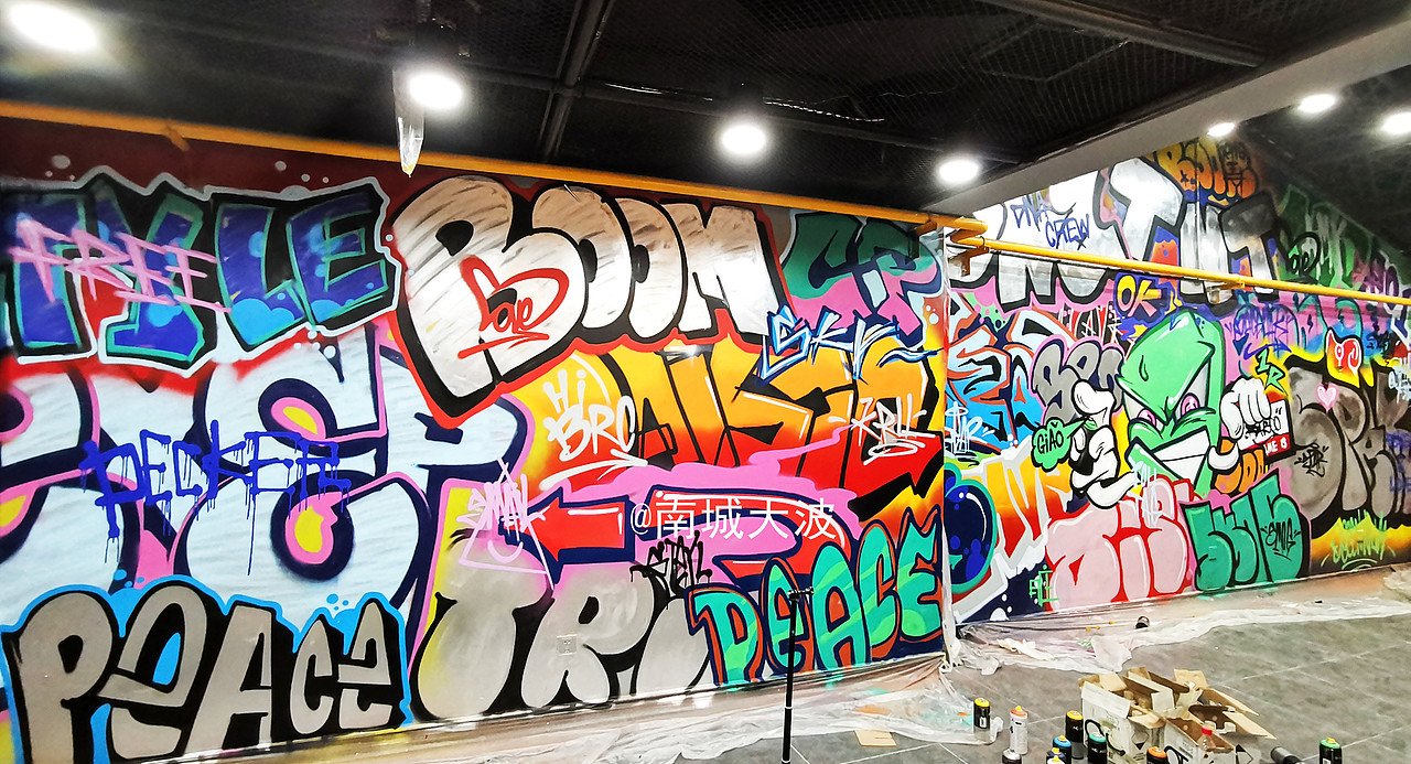 涂鸦创作|插画|新锐潮流插画|北京街头涂鸦团队_原创作品-站酷zcool