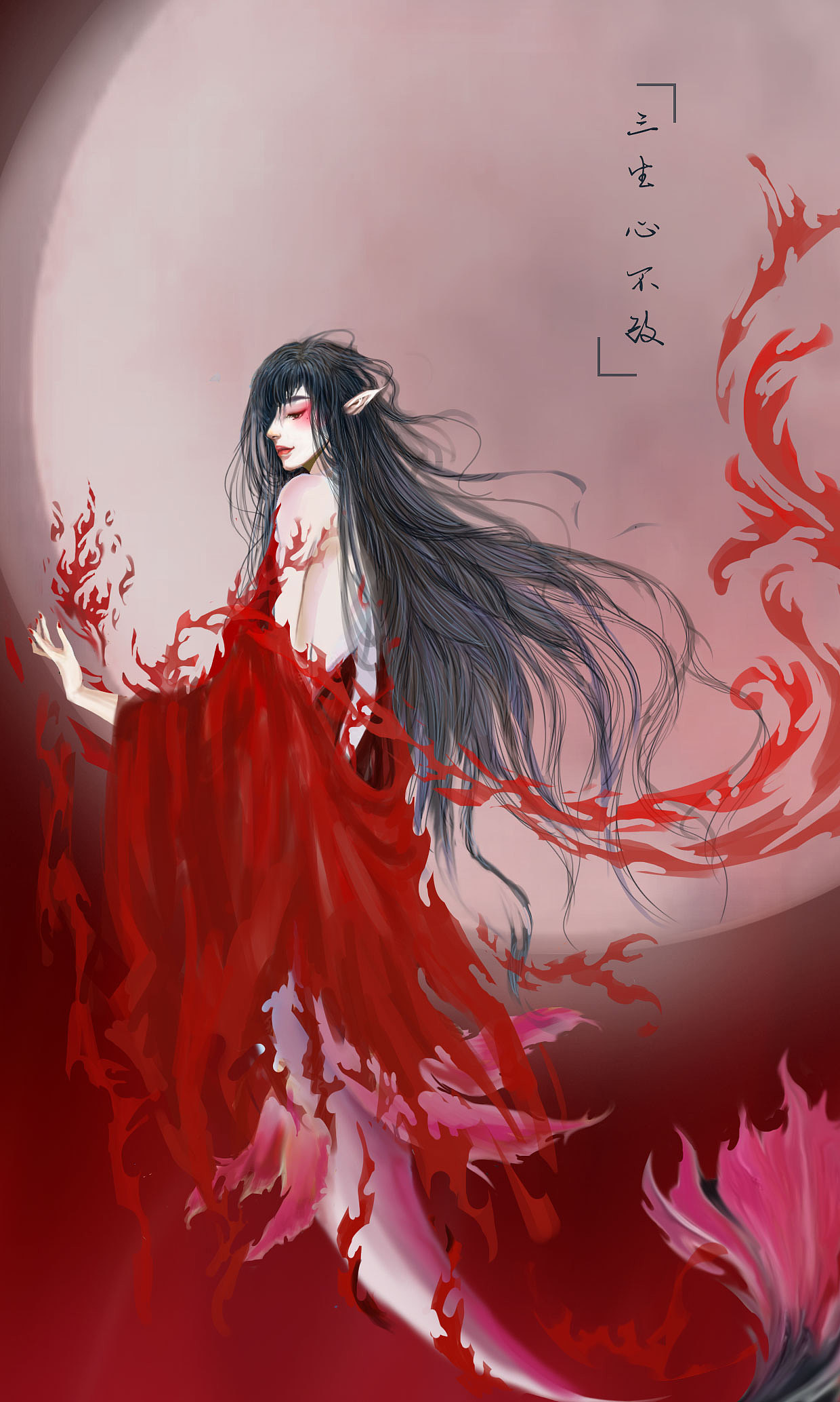 永夜插画（图ZMjU5NzE4Nzg4） - 绘本 - 站酷设计师wandern原创素材 - 站酷ZCOOL