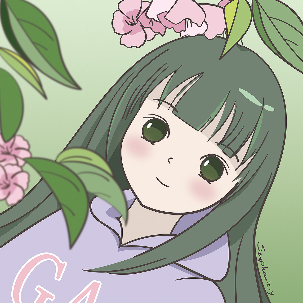 2021年人物插画汇总-我的女孩们（图ZMjgzOTEwMDY0） - 创作习作 - 站酷设计师肥兔兔Stephanie原创素材 - 站酷ZCOOL