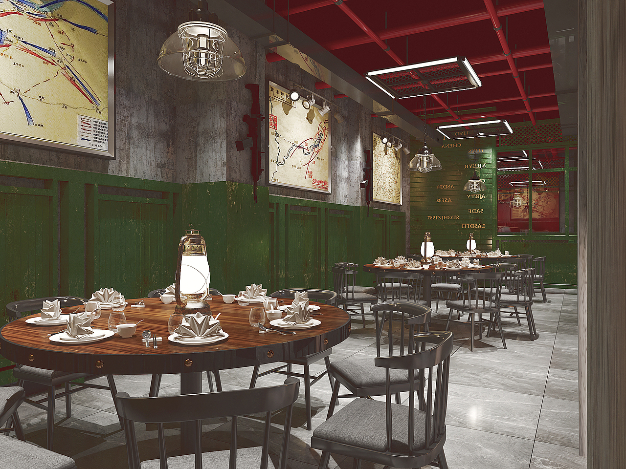 军事主题餐厅