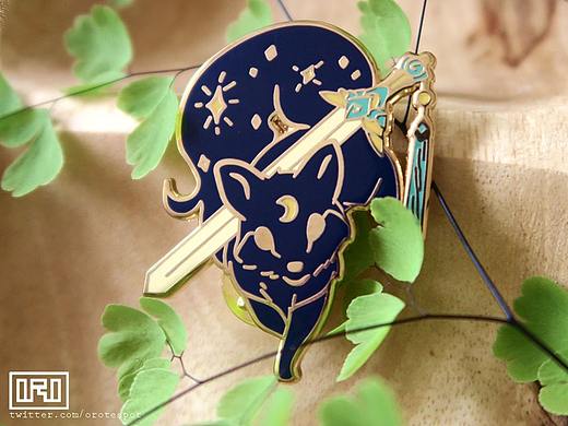 红胶囊授权代理Orotea【武侠风动物】系列徽章