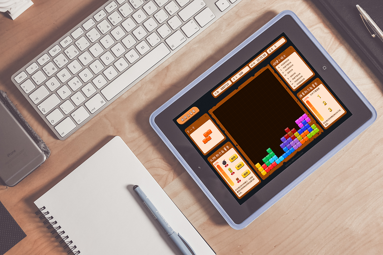 俄罗斯方块（图ZMTEyNzYxOTgw） - 游戏UI - 站酷设计师monsterEva原创素材 - 站酷ZCOOL