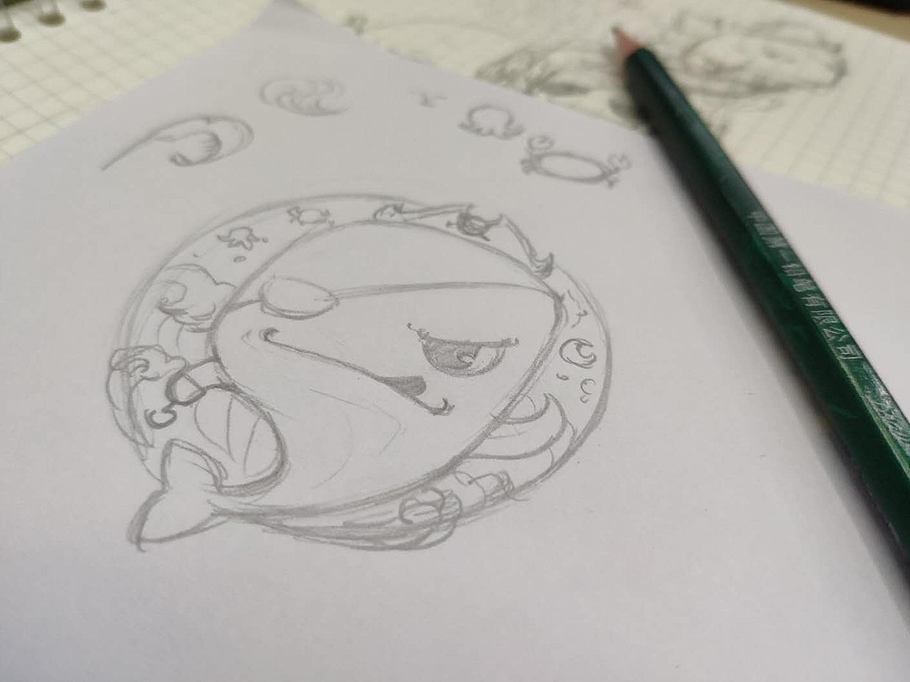 卡通logo设计思路原创手绘吉祥物LOGO标志商标设计注册