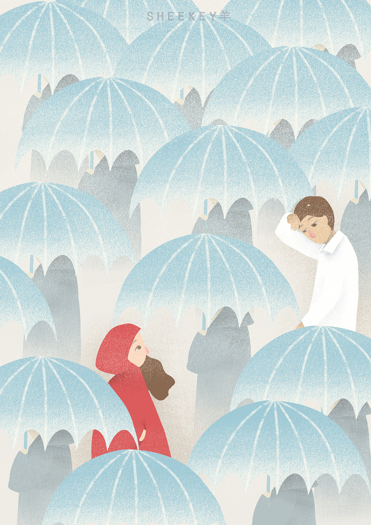 面】(版权所有,请勿转载商用)为 每实每刻 公众号文章配图~定期插画