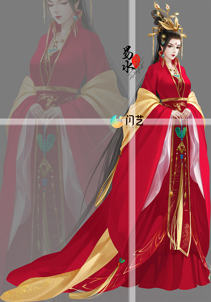 易次元闪艺素材库立绘