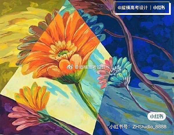 校考设计|鲁美设计|色彩构成参考