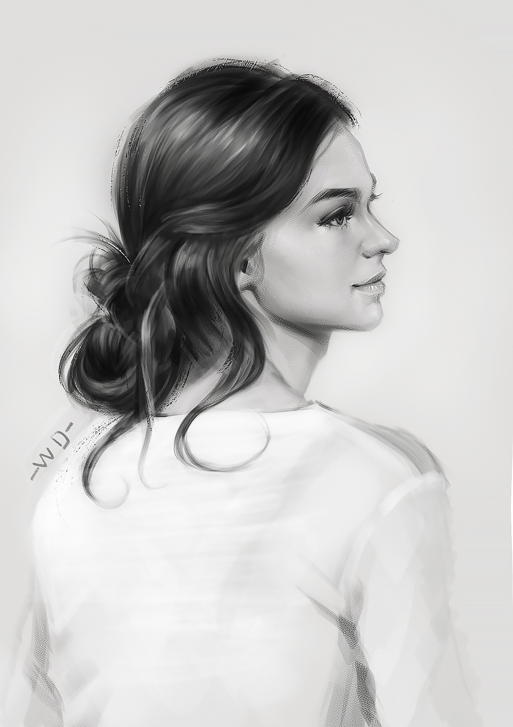 人像练习（图ZMTQ1NTczNDg4） - 创作习作 - 站酷设计师初心插画w原创素材 - 站酷ZCOOL