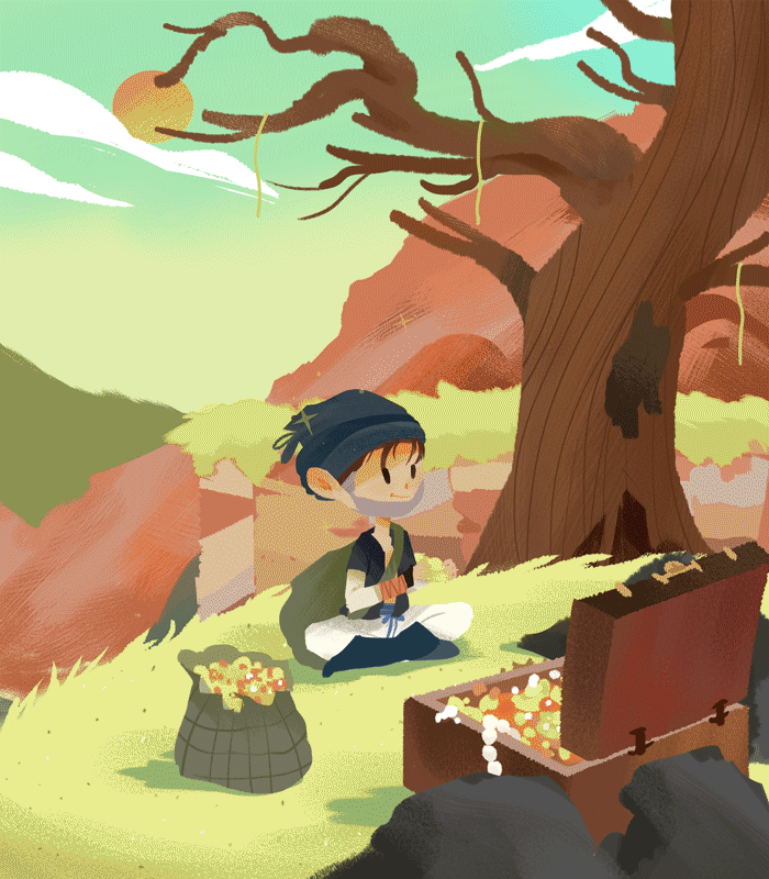 GIF动态插画系列作品(图ZMjUyNjI5NDcy) - 创作习作 - 站酷设计师爱画画的翛翛原创素材 - 站酷ZCOOL