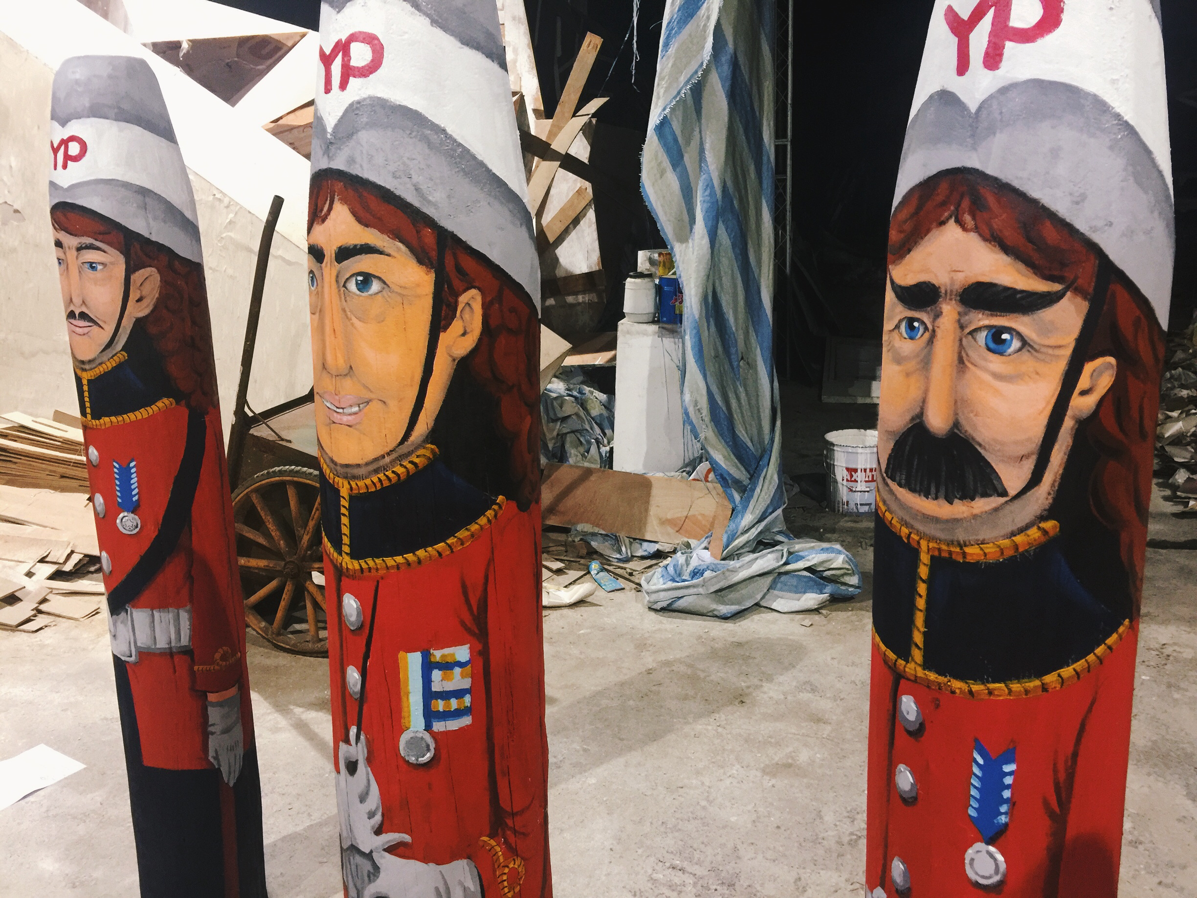 木头人手绘设计