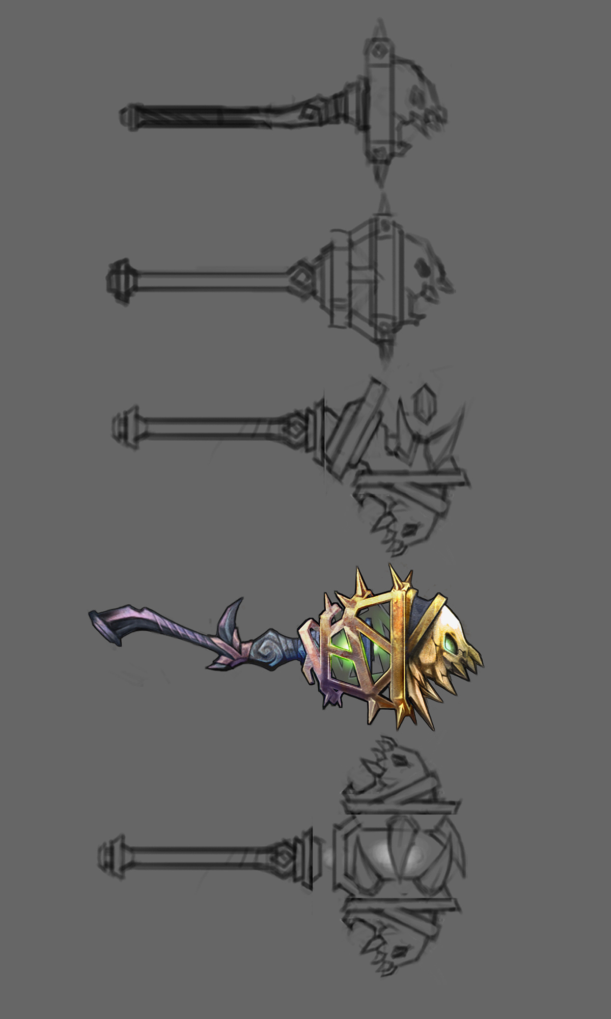 装备设计|插画|游戏原画|王震宇 - 原创作品 - 站酷 (zcool)