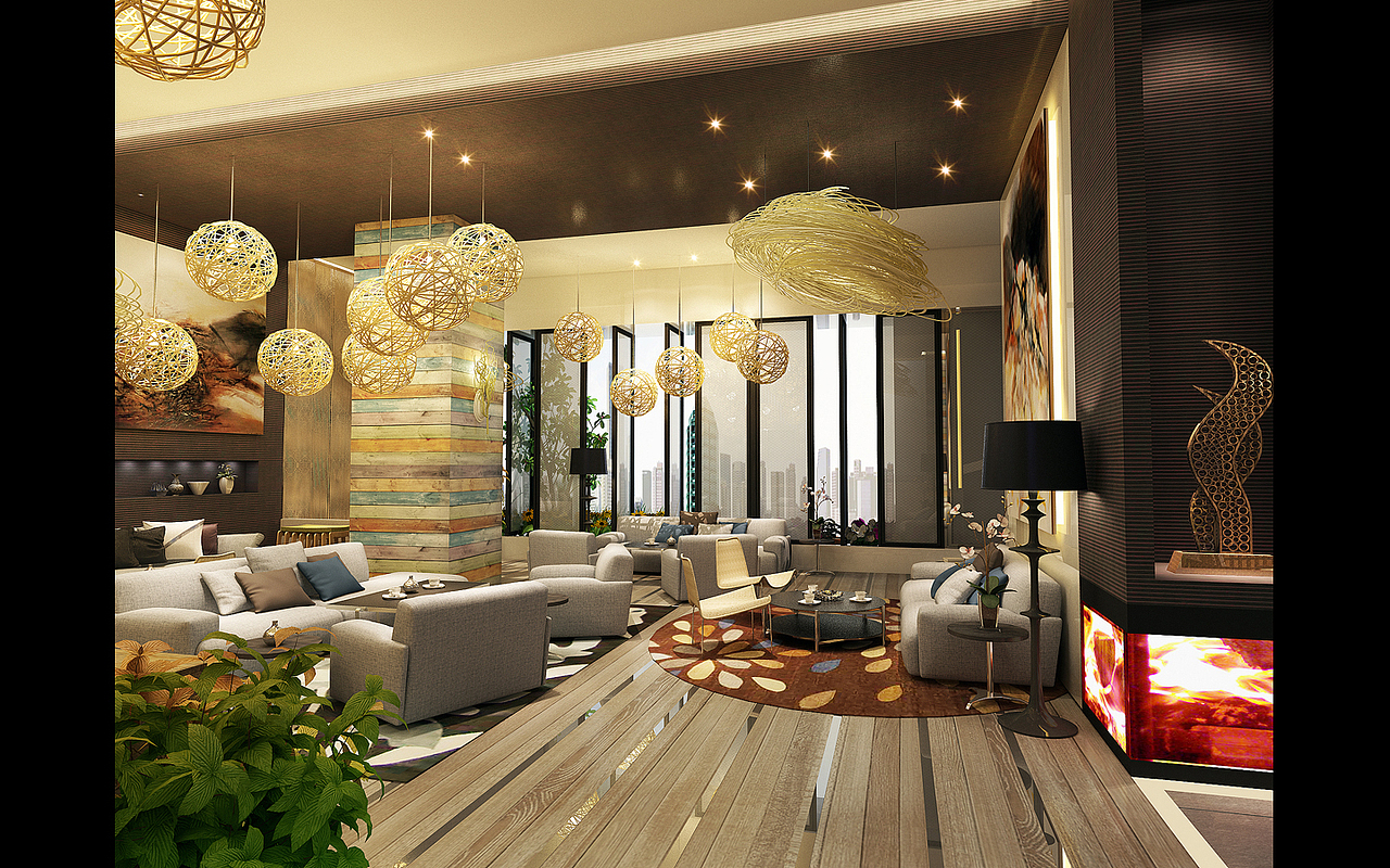 【公寓酒店设计】驿动服务式公寓酒店设计案例分享（图ZMjI1Mjk3NzM2） - 建筑设计 - 站酷设计师空间印象商业设计原创素材 - 站酷ZCOOL