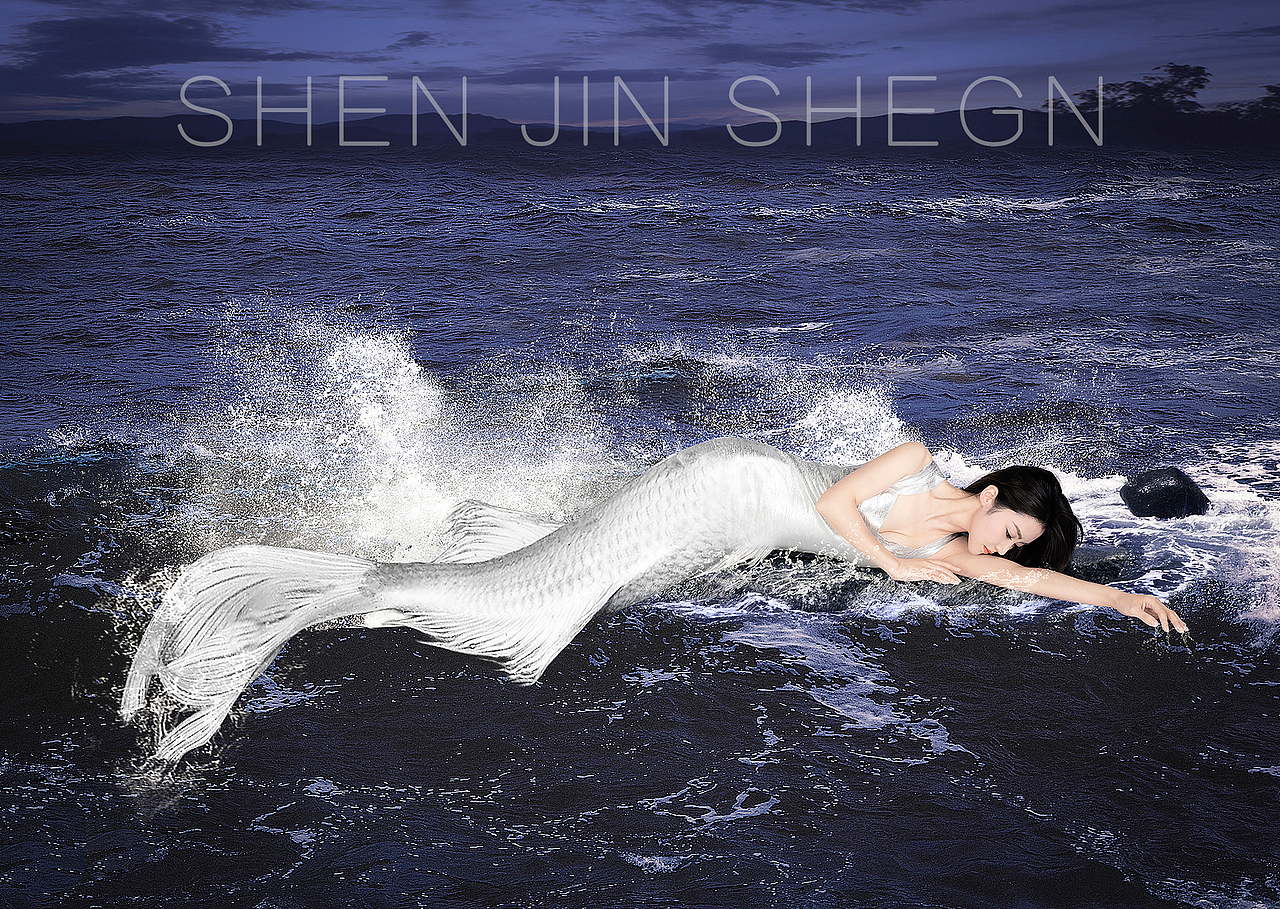 美人鱼故事|摄影|人像摄影|时尚摄影师沈金升_原创作品-站酷zcool