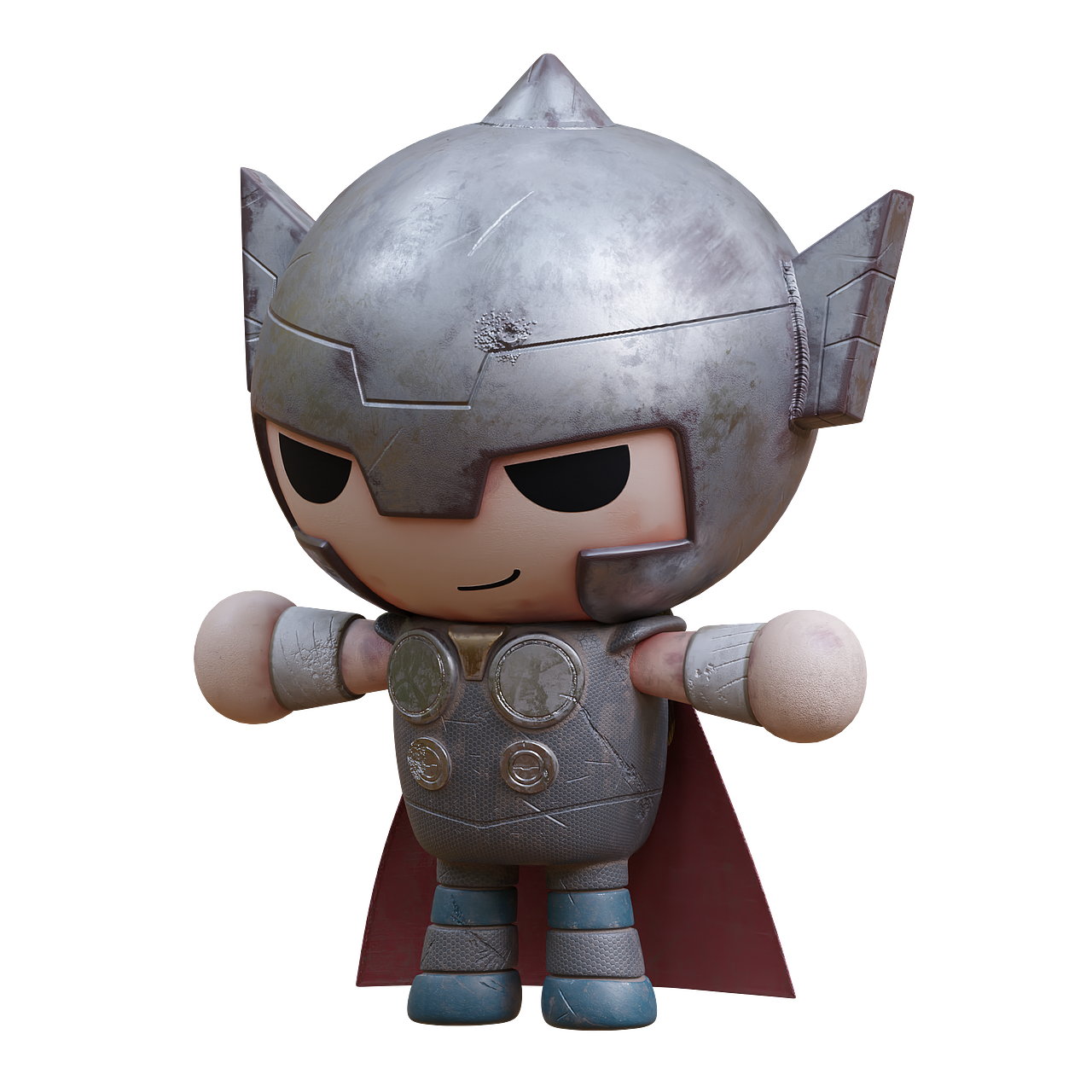 Blender×SP×Thor_未绑定骨骼（图ZMjA4NDIwNzAw） - 人物/生物 - 站酷设计师余锐渣原创素材 - 站酷ZCOOL