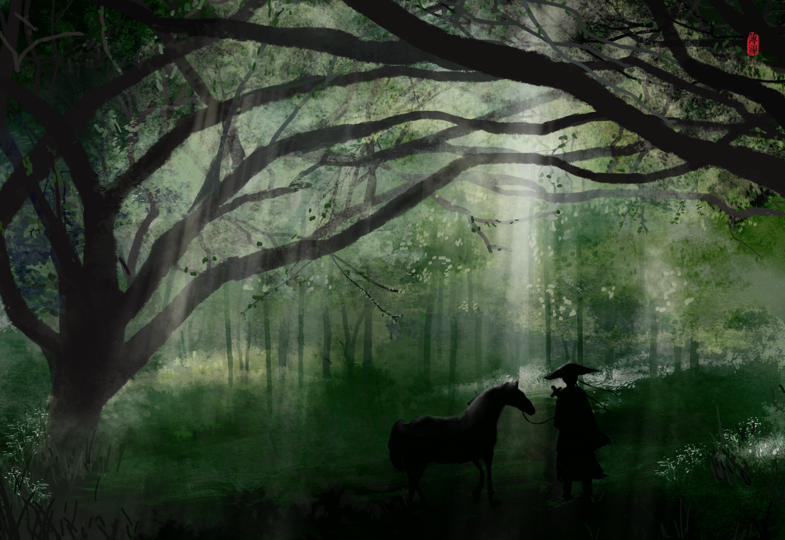 古风场景插画合集