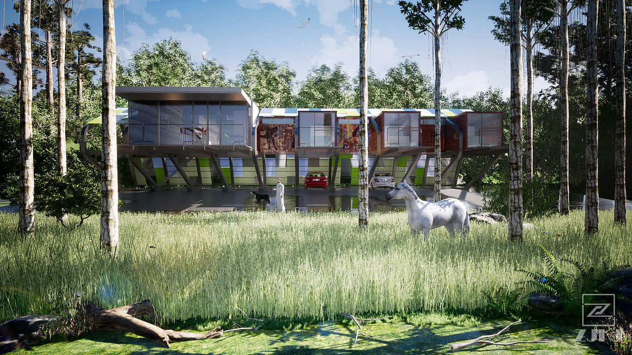 丛林集装箱建筑