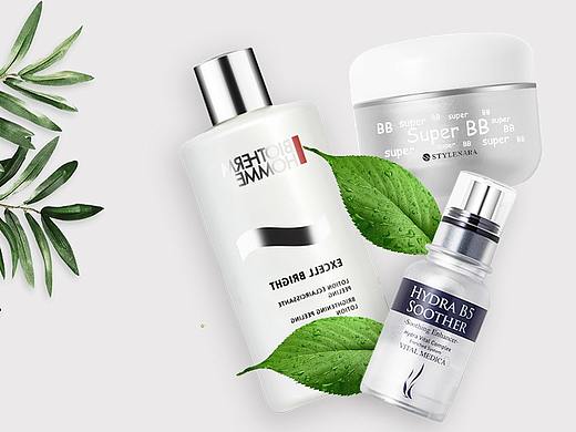 护肤品banner（个人主页-ZNDc0MzY2NDg=） - 海报 - 站酷设计师裴紫艳原创素材 - 站酷ZCOOL