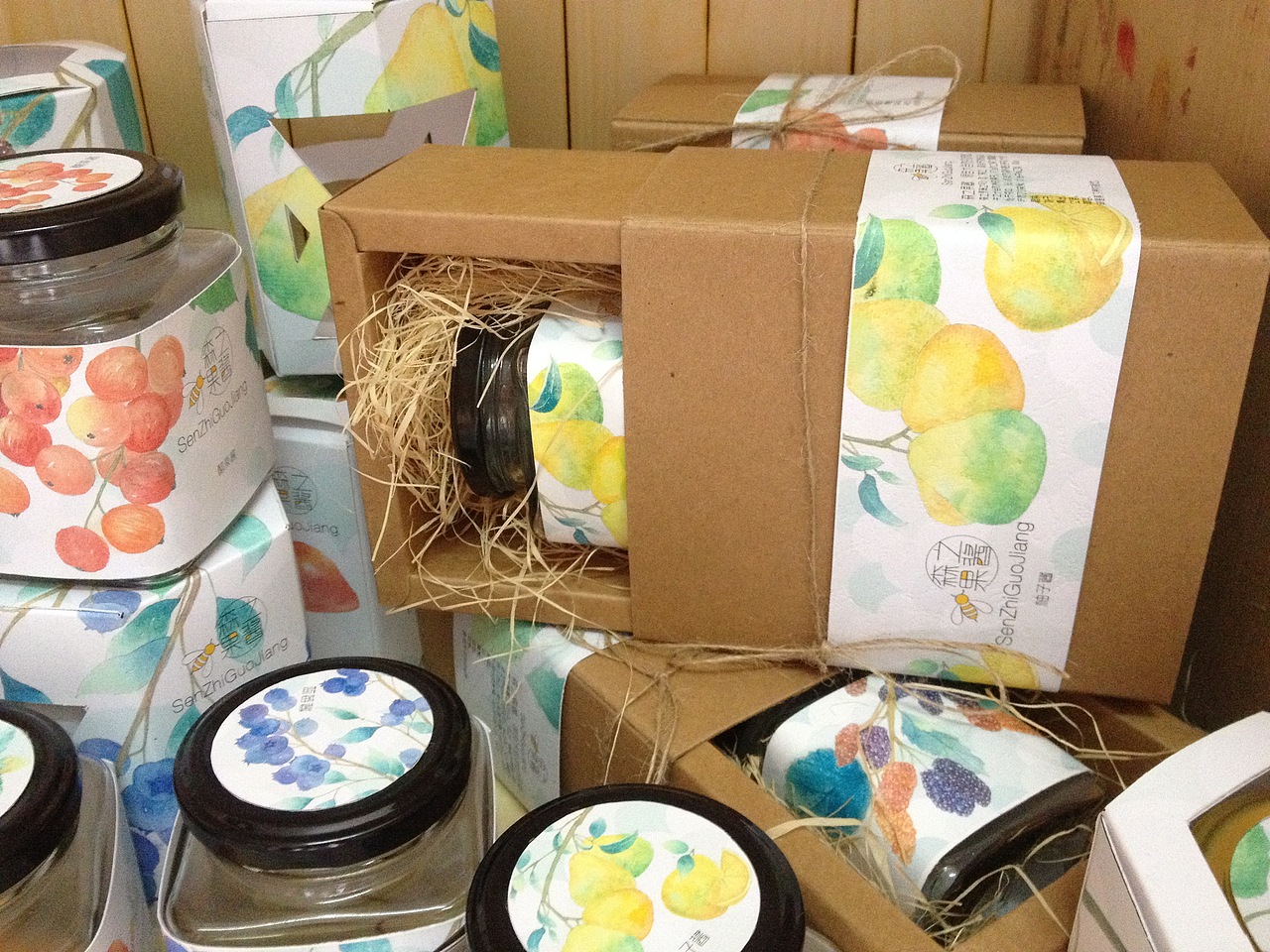 森之果酱包装设全系列