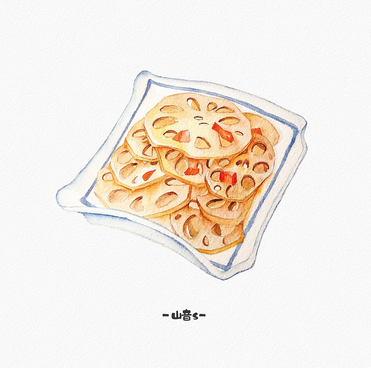 2018——水彩美食篇（图ZMTQwODY4MjQ4） - 绘画 - 站酷设计师山音s原创素材 - 站酷ZCOOL