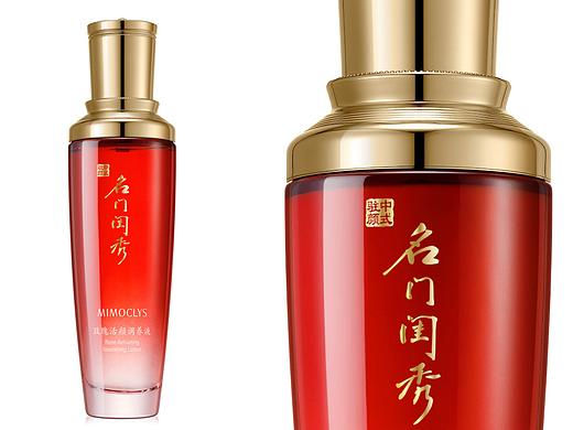 一组化妆品精修 X 修图对比动图