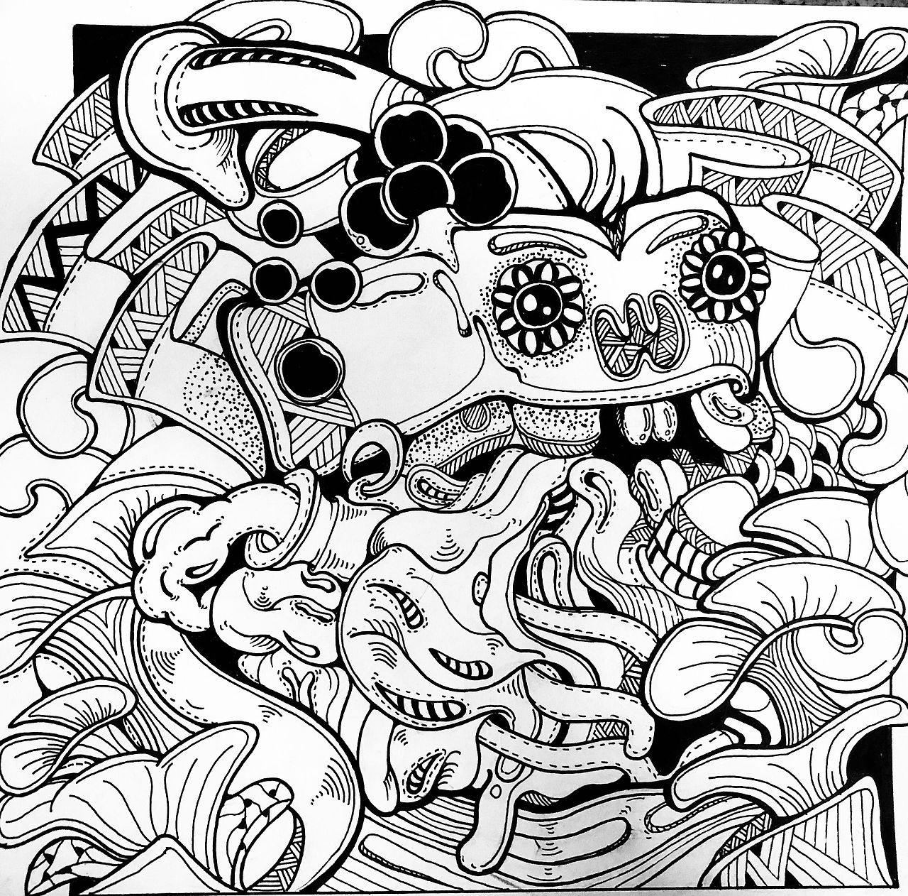 考研装饰画 考研海报设计 ，优秀作业展览（图ZMjM3NTY2MTUy） - 艺术插画 - 站酷设计师大圣随便画画画原创素材 - 站酷ZCOOL