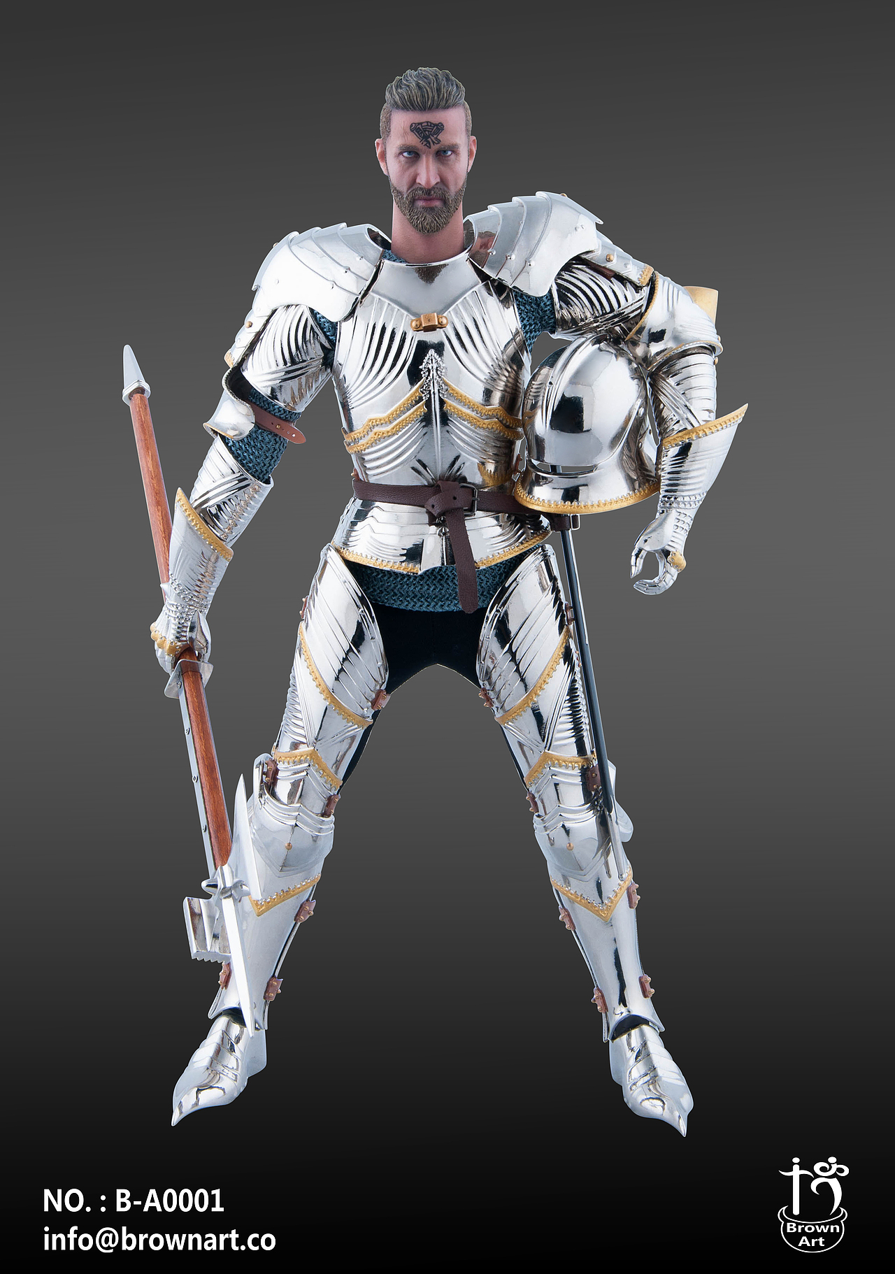 模型1/6哥特式铠甲