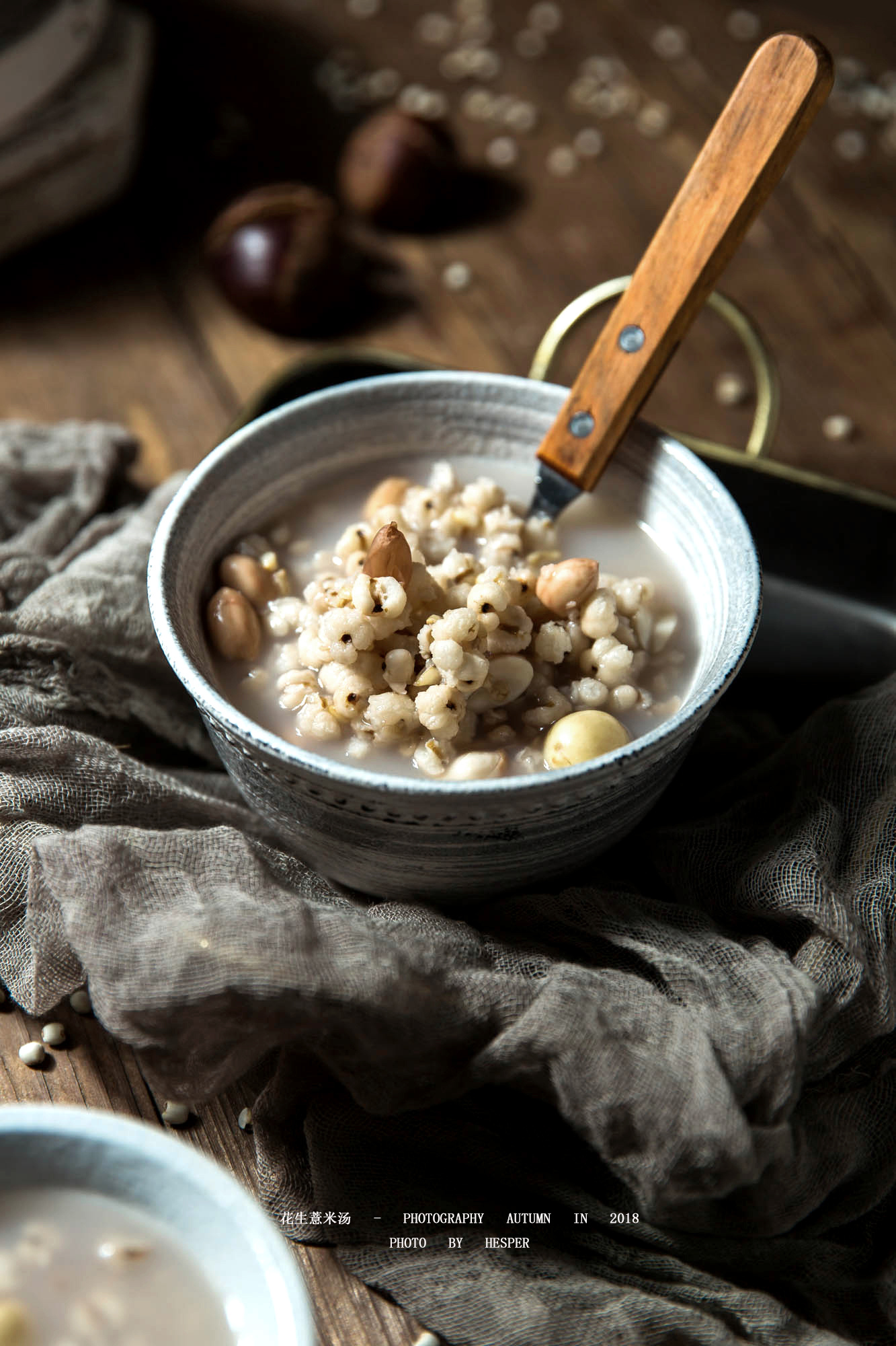 花生薏米汤拍摄