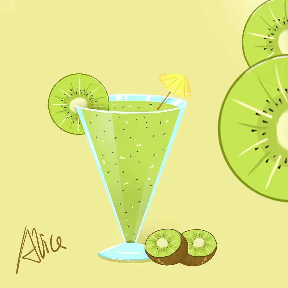 果汁系列插图93|插画|商业插画|alice_art - 原创作品 - 站酷