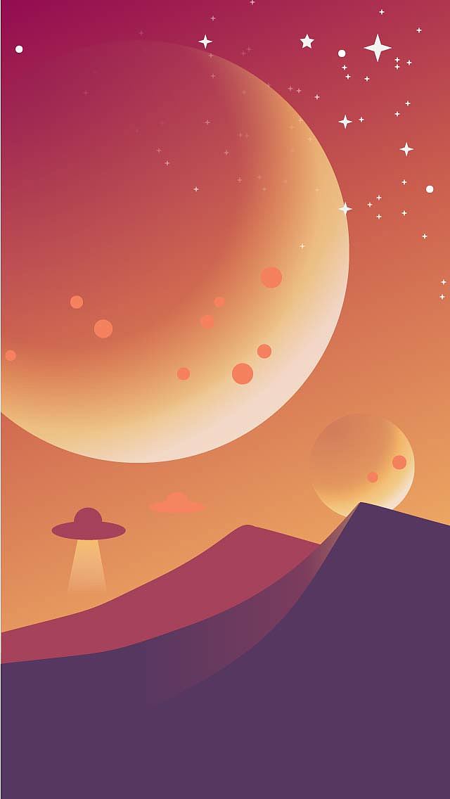 星空 插画（图ZOTgzOTAwNDA=） - 创作习作 - 站酷设计师吴丨糖气泡水原创素材 - 站酷ZCOOL