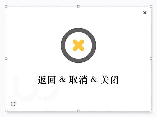 返回、取消与关闭的使用逻辑详解 | 交互控件深层思考