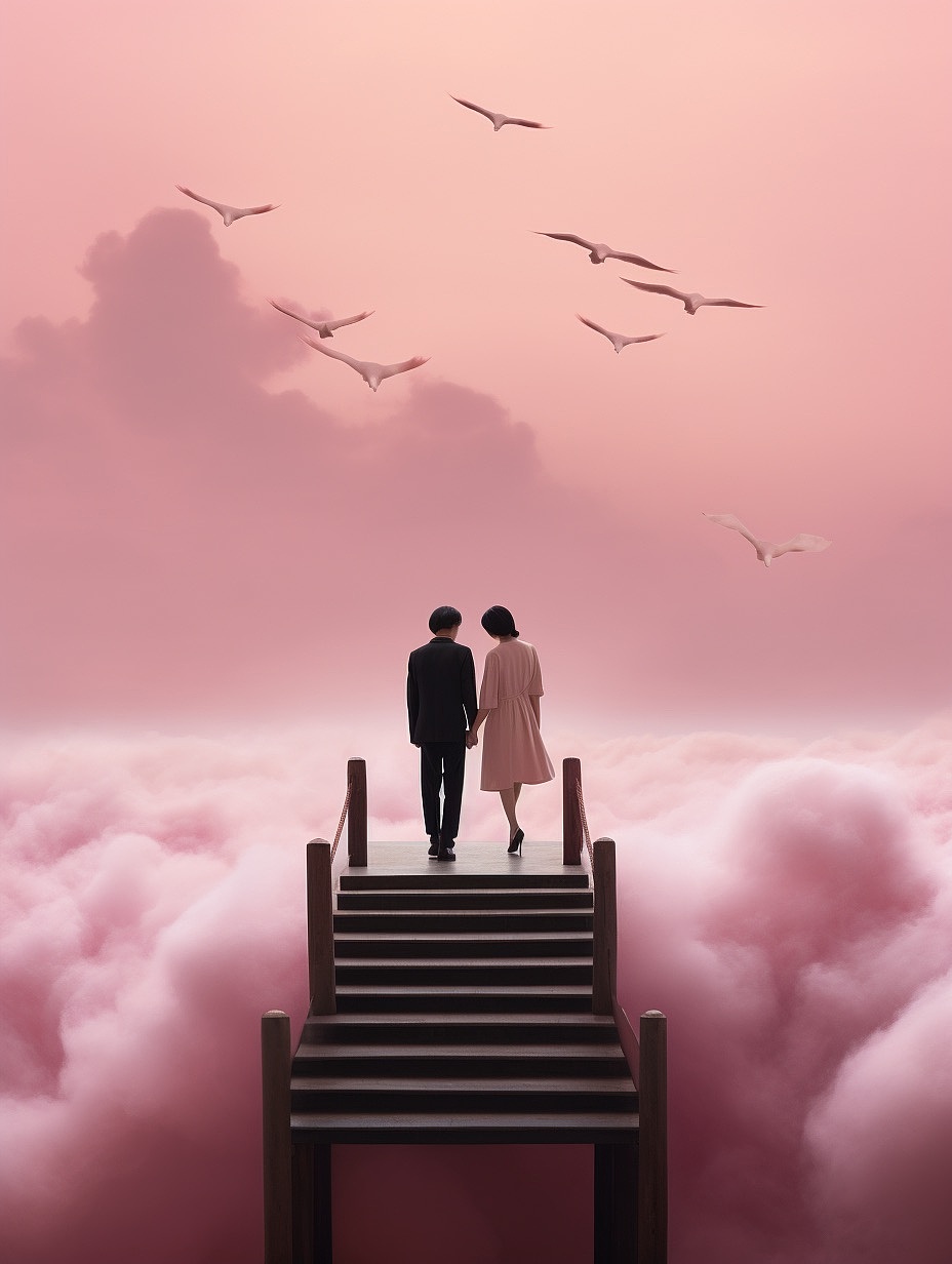 AI摄影：七夕情人节