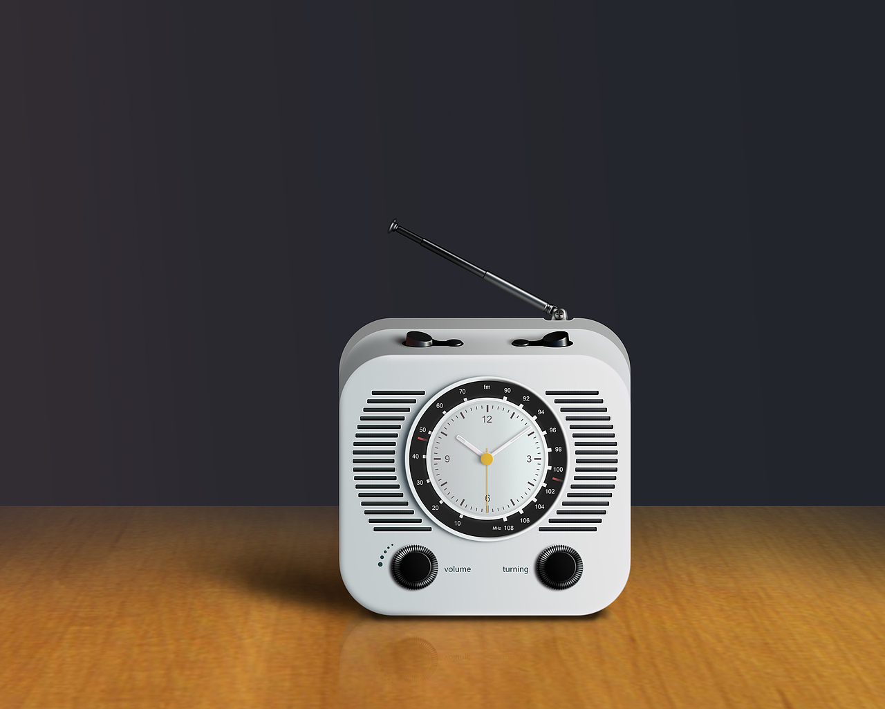 录音机写实ICON(临摹)