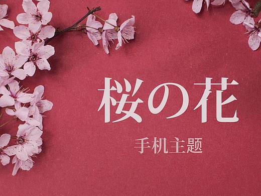 【手机主题】樱花