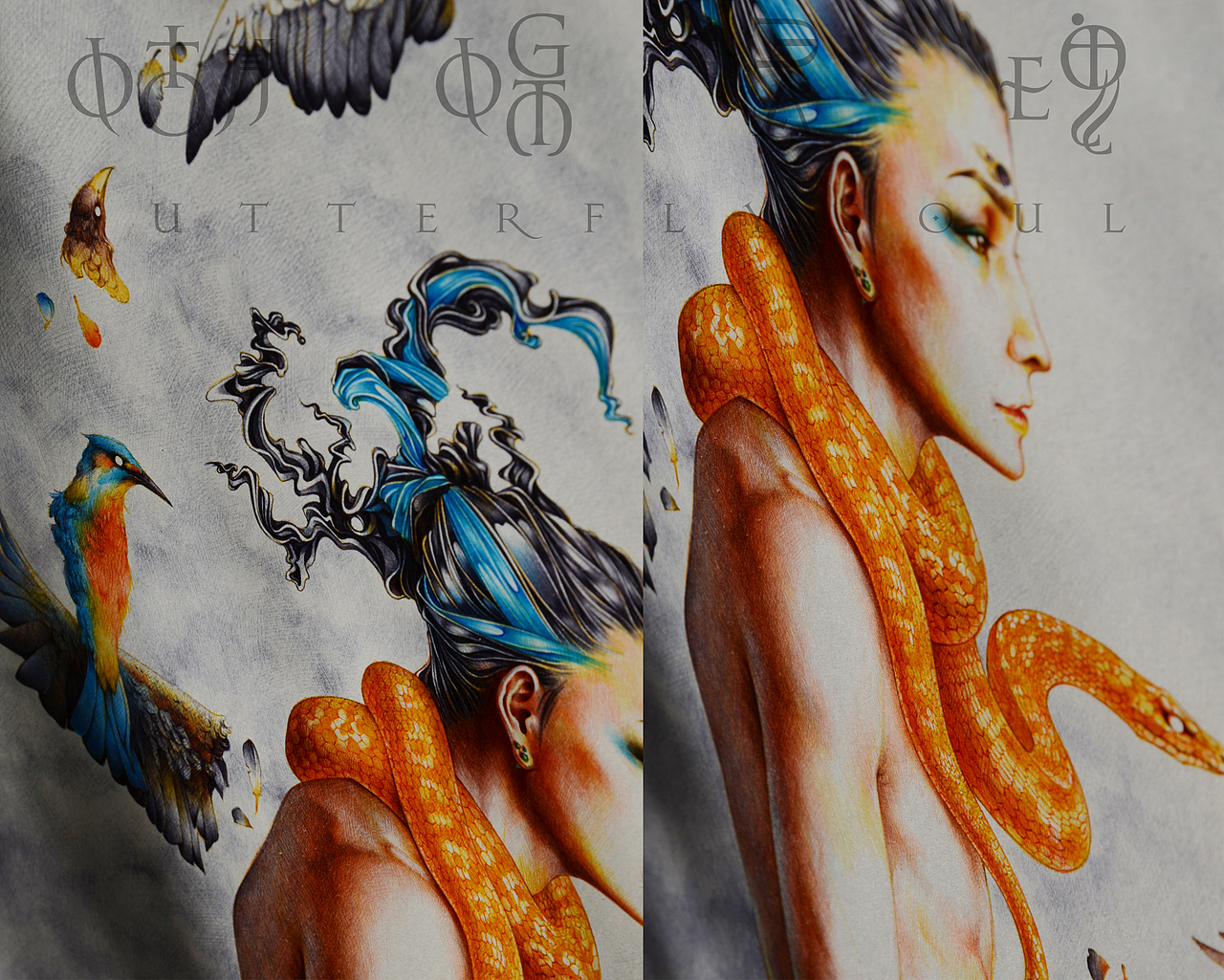 契约-规律后面有命运在冷笑(纯圆珠笔画)