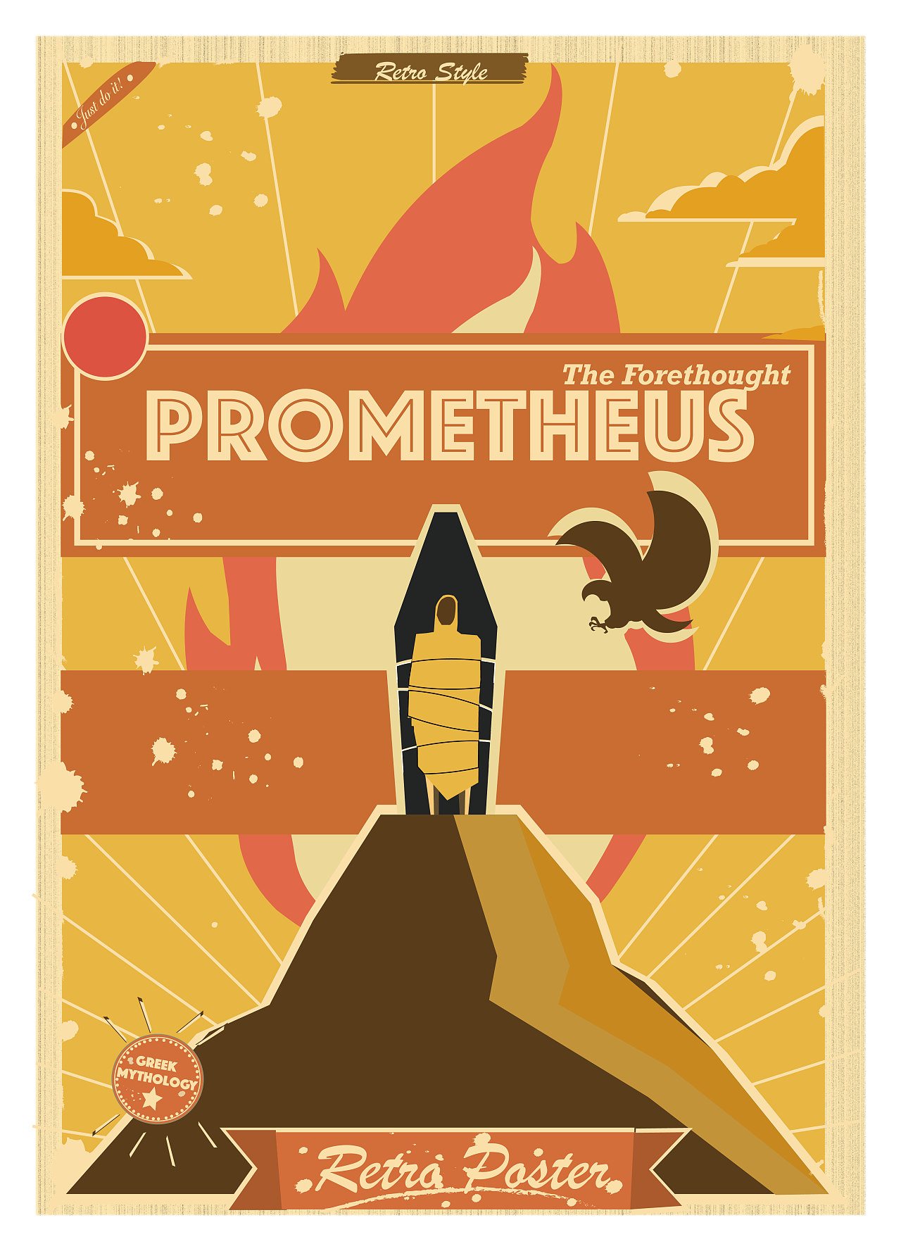 希腊神话主题海报