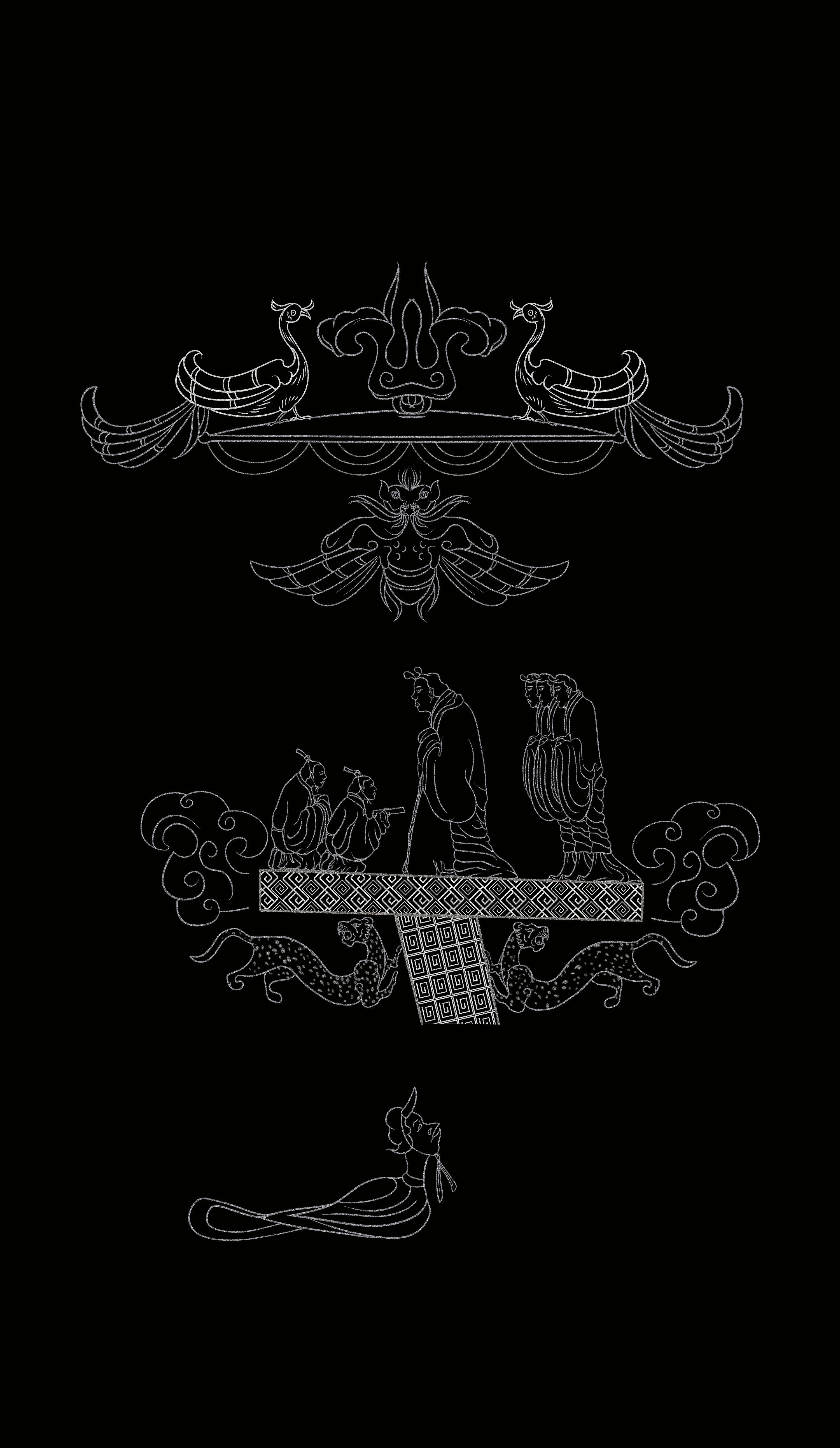 马王堆升天图复原(未细化 )