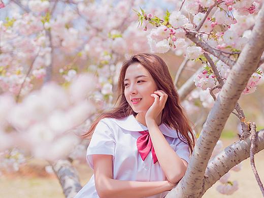 櫻花樹(shù)下的約定（個(gè)人主頁(yè)-ZMjgwMDE1MjA=） - 人像攝影 - 站酷設(shè)計(jì)師ALI阿梨原創(chuàng)素材 - 站酷ZCOOL