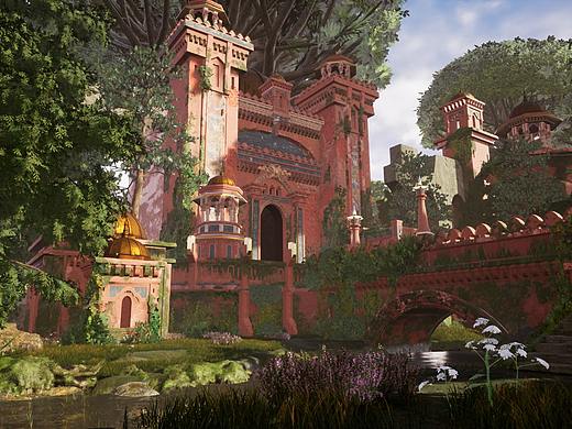 UE4_森林废墟