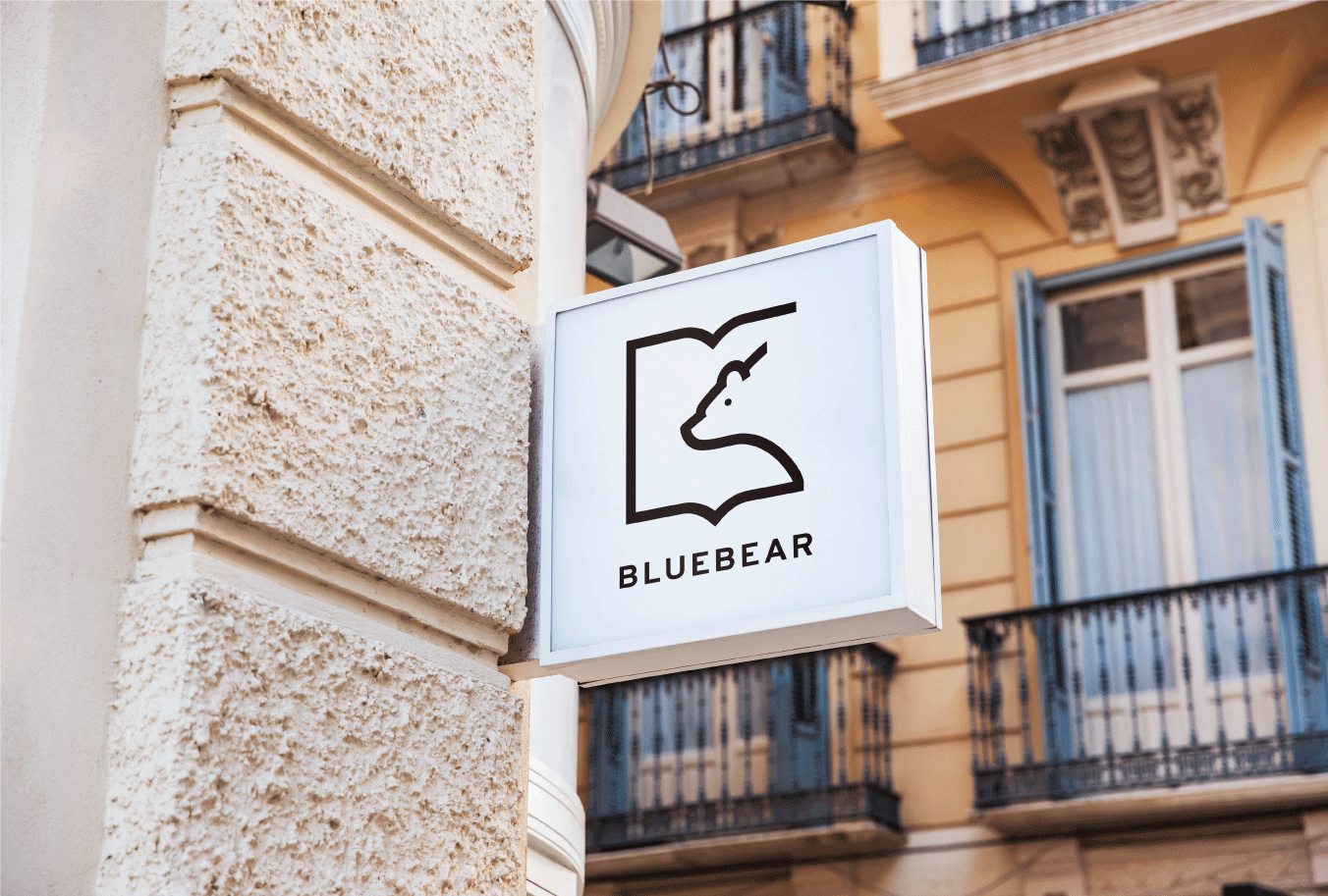 Bluebear 蓝熊书店品牌形象设计