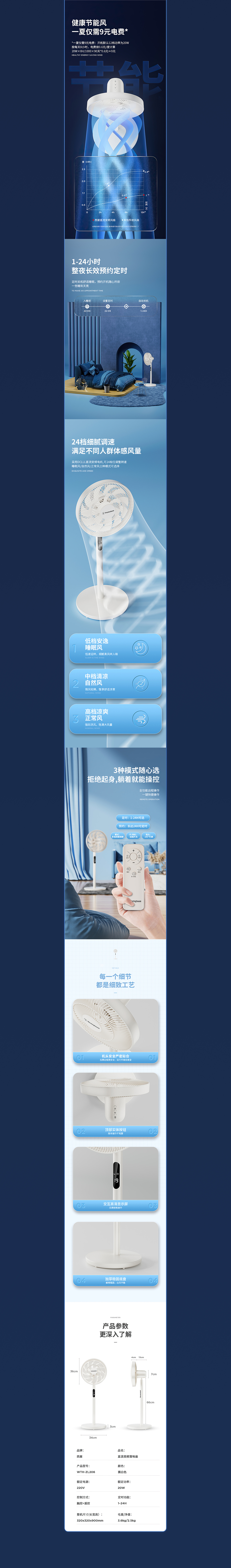 烘干机、风扇家电详情页x3（图ZMjkxMjkzMDA0） - 电商 - 站酷设计师理不尽原创素材 - 站酷ZCOOL