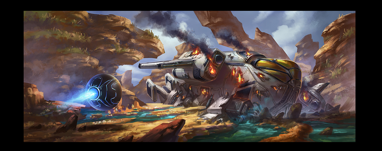 新的个人作品（图ZOTM0MDI2NDA=） - 游戏原画 - 站酷设计师神圣天使马里奥原创素材 - 站酷ZCOOL