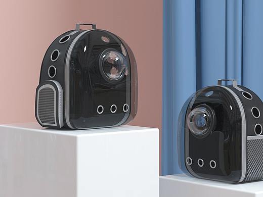 宠物背包建模与场景渲染