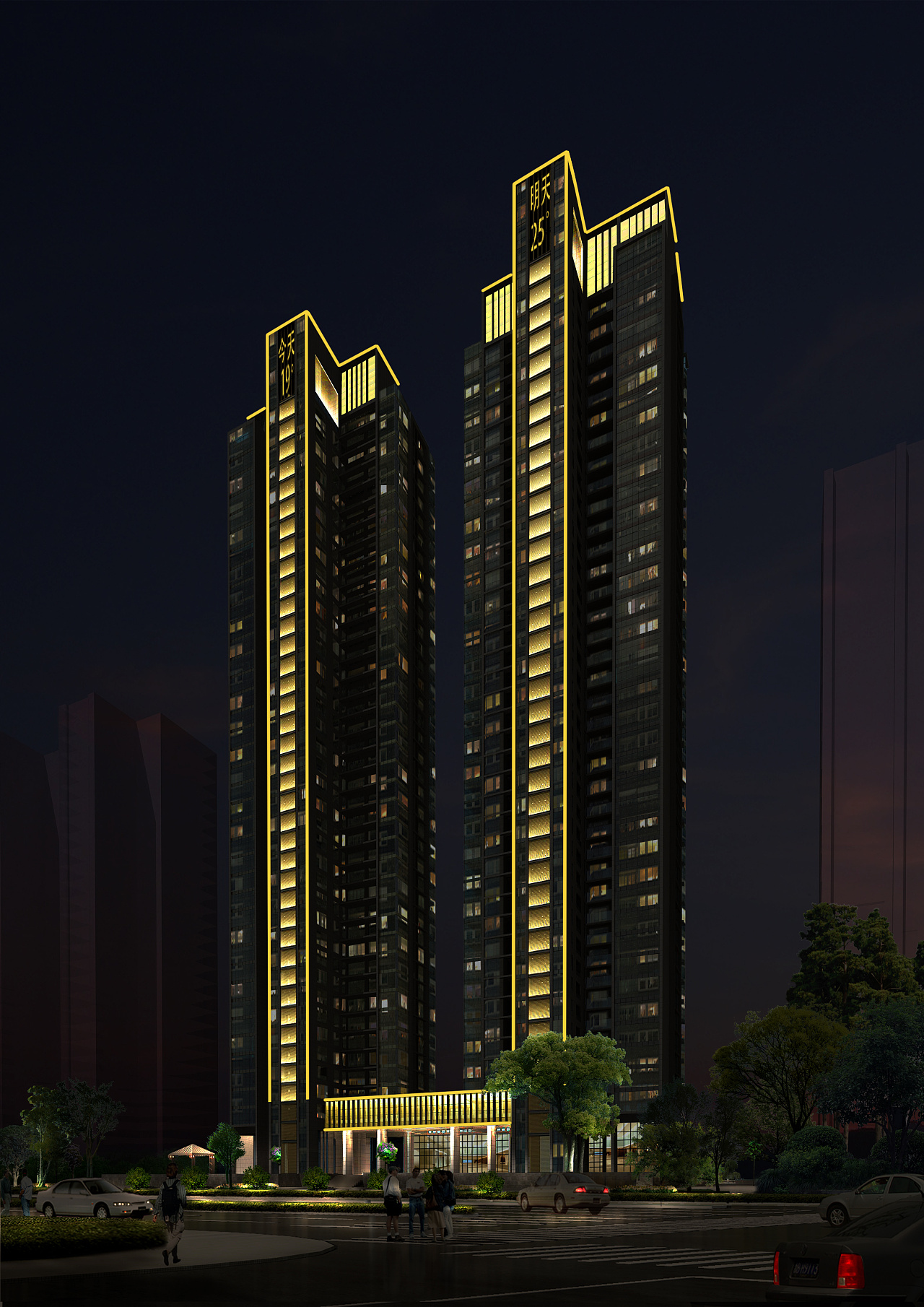 照明效果图|三维|建筑/空间|昙一现 - 原创作品 - 站酷 (zcool)