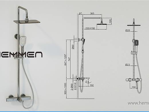 三功能 恒温 淋浴（个人主页-ZNDc5MjcyNTI=） - 产品 - 站酷设计师飞翔的小轩原创素材 - 站酷ZCOOL